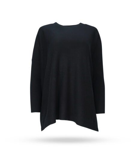 Mary-Yve-Cashmere-Poncho-Pullover-Schwarz-50299-200