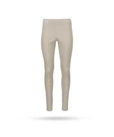 Arma Roche Leder Leggings Kreide marble