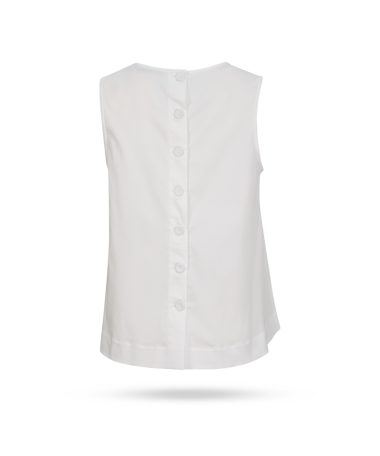 Soluzione Blusentop mit Knopfleiste Weiss 1012 10 2