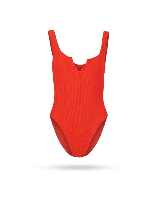 sorbet island bathing suit orange 1