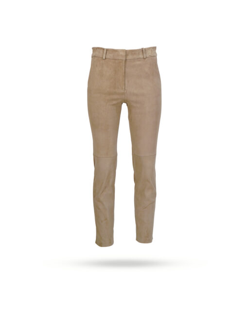 Arma Jen Velourleder Stretch Taupe 1