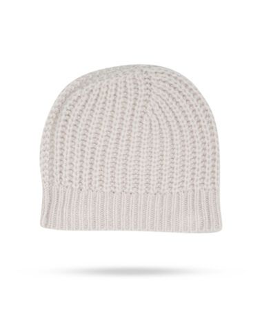 Hemisphere Cashmere Haube Kreide 2422CAP2