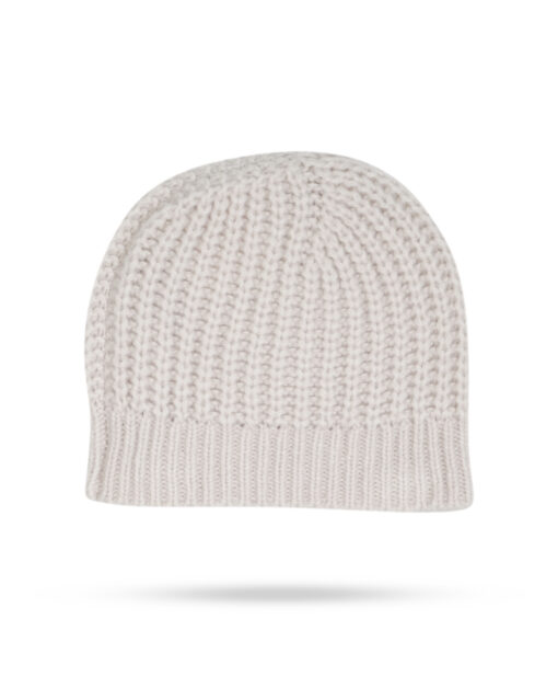 Hemisphere Cashmere Haube Kreide 2422CAP2