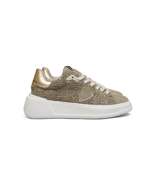 Philippe Model Temple Low Sneaker Taupe 1