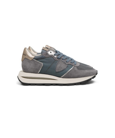 Philippe Model Tropez Sneaker Rauchblau TKLD W015 1_