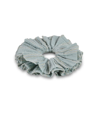 Christian Zen Scrunchie Lurex Turkis