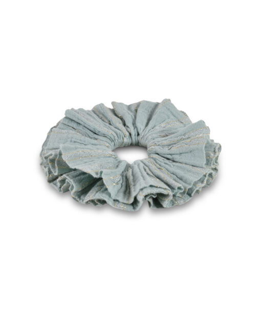 Christian Zen Scrunchie Lurex Turkis