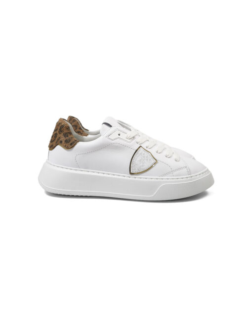 Philippe Model Temple Low W Veau Animalier Weiss BTLD VA01 1