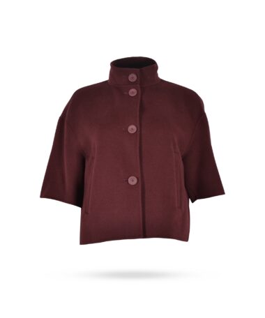 Max Mara Doretta Burgundy Red