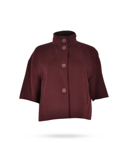 Max Mara Doretta Burgundy Red