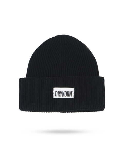 Drykorn-Loah-Cashmere-Haube-mit-Patch-Schwarz-94699-1000