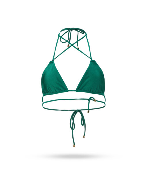 Janthee Berlin Salome Bikini Top Jolly Green 1