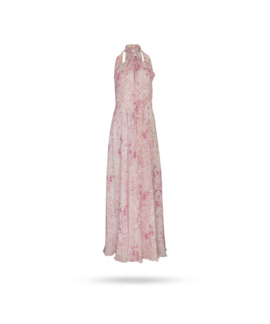 Patrizia-Pepe-Maxiklei-mit-Print-Fuchsia-1
