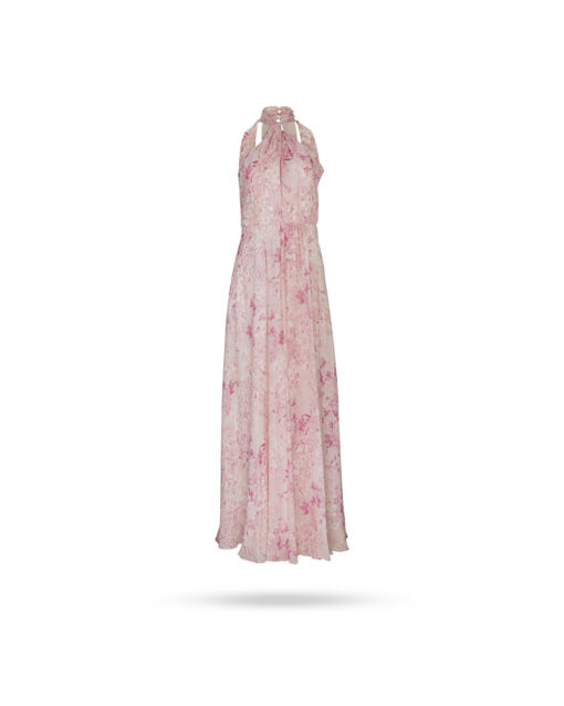 Patrizia-Pepe-Maxiklei-mit-Print-Fuchsia-1