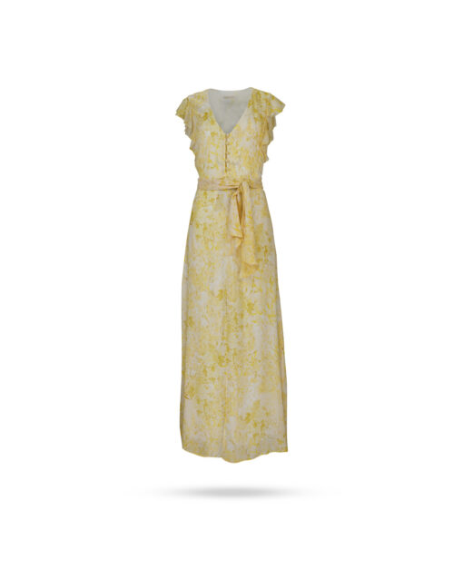 Patrizia-Pepe-Maxikleid-gelb-1