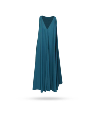 Liviani-Conti-Maxikleid-Petrol-L3SK20-3