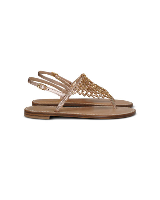 Impronta-Amalfi-Rete-Sandalen--Rosegold-1