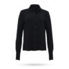 Patrizia Pepe Viskose Bluse Schwarz 8C0629 A8I1 1