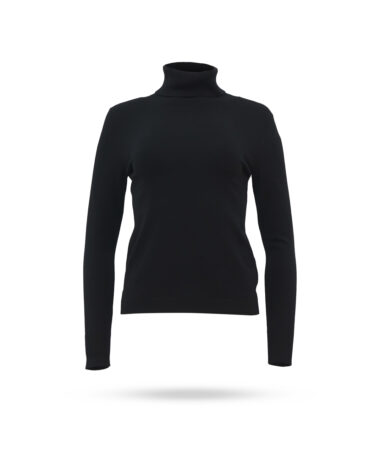 Mary Yve Viskose Rolli Schwarz 60204