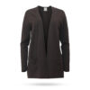 Mary Yve Viskose Longcardigan Braun 60239