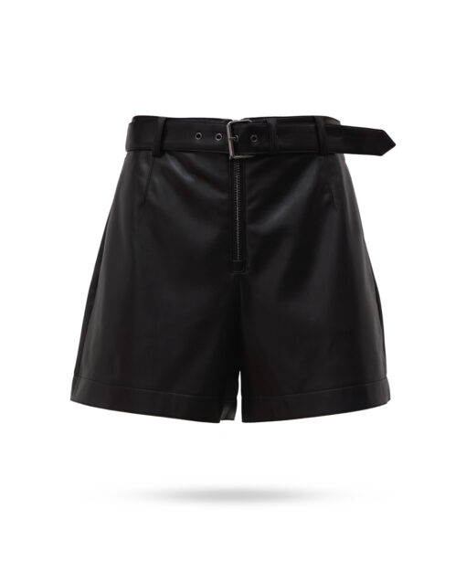 Patrizia Pepe Lederimitat Short Schweiz 3