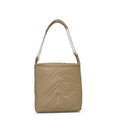 Patrizia Pepe Henkeltasche Padded Camel