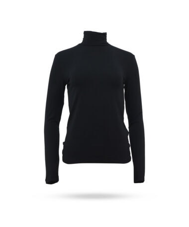Max Mara Dede Rollkragen Shirt Schwarz MM13065