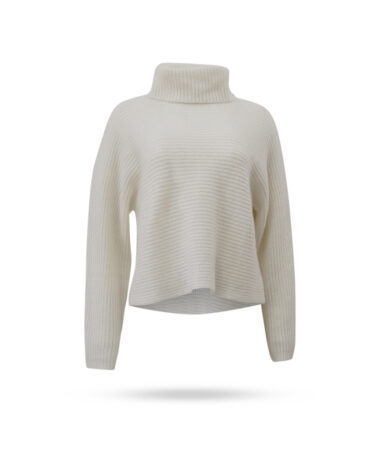 Hemisphere Cashmere Grobstrick Pullover Naturweiss 232C569