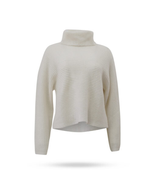 Hemisphere Cashmere Grobstrick Pullover Naturweiss 232C569