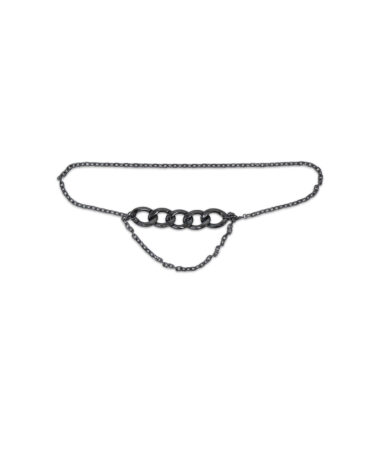 Patrizia Pepe Belt Dark Gun Metal 2