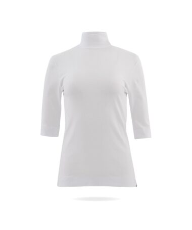 penn ink rippshirt stehkragen 12 arm weiss