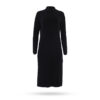 Repeat Strickkleid mit Stehkragen Schwarz 400905 1