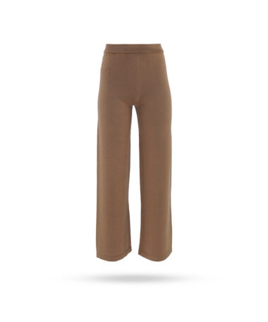 Max Mara Visone Strickhose Nougat