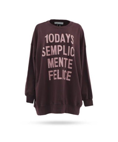 10days oversized statement sweater aubergine