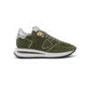 Philippe Model Tropez Haute LOW WOMAN DAIM MILITAIRE 1