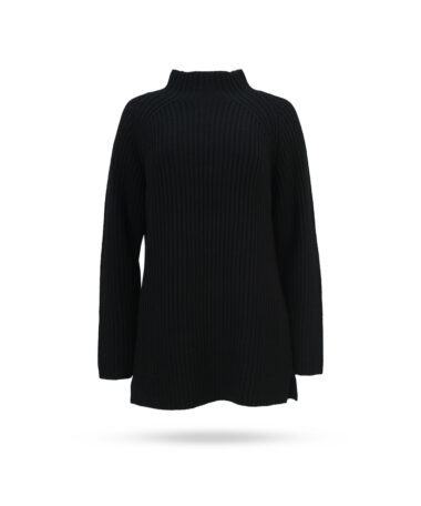 Mary Yve Rippstrick Longpulli Schwarz 1