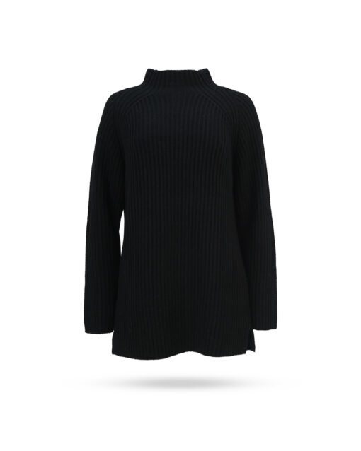 Mary Yve Rippstrick Longpulli Schwarz 1