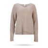 Mary Yve Cashmere Rippstrick Pullover Camel 50404