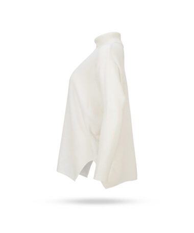 Absolut Cashmere Clara Cashmere Rollkragen Pullover Naturweiss 2