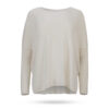 Absolut Cashmere Astrid Cashmere oversized Pullover Naturweiss Blanc 1
