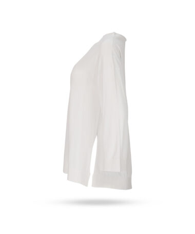 Liviani Conti Viskose Ponchopullover Weiss F4SA90 A01A6 2