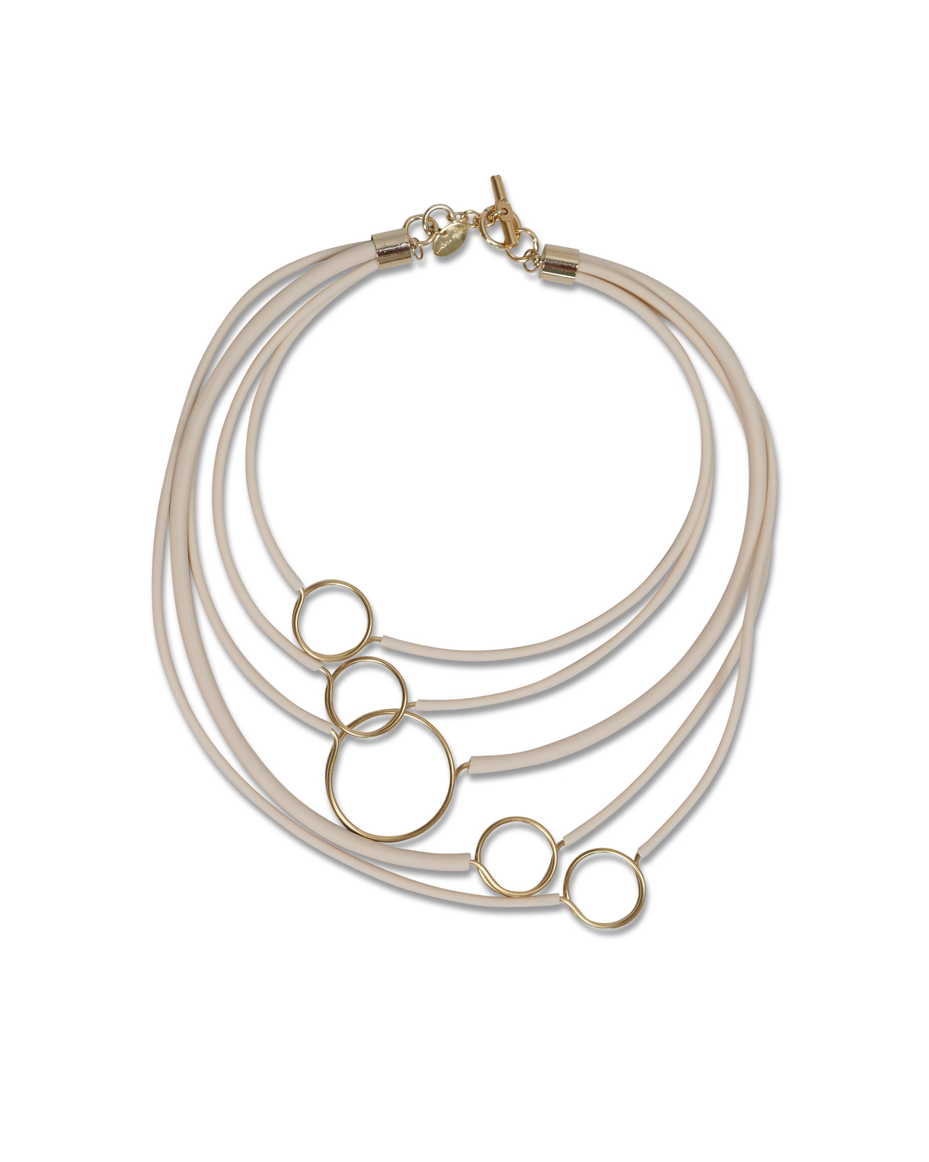 Liviana Conti Kette mit Goldringen