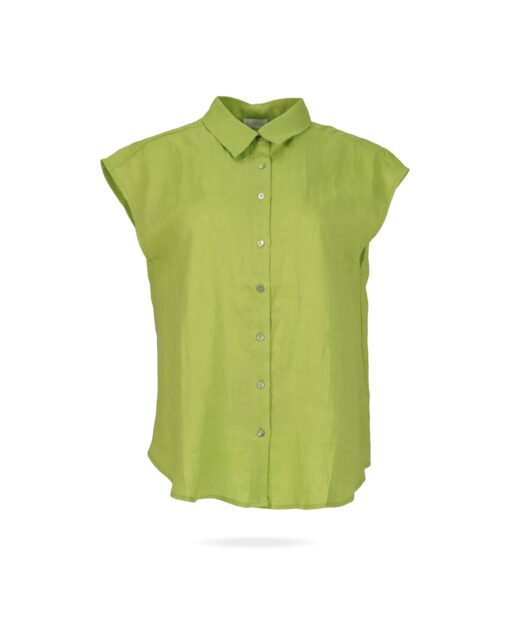 jcsophie chamomie leinenbluse kiwi 654
