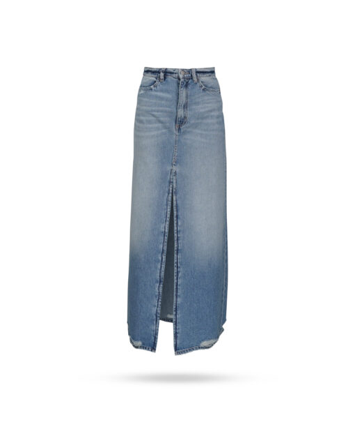 Icon Denim Lara Jeans Maxirock Denim