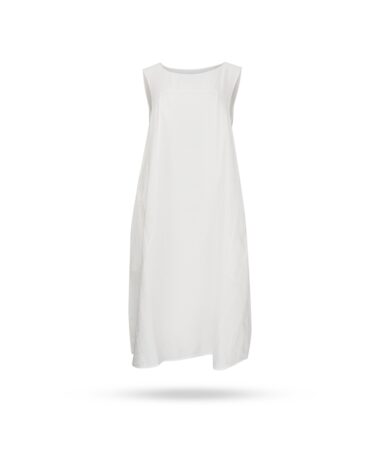 Transit Leinenkleid Weiss TRWD135 00 1