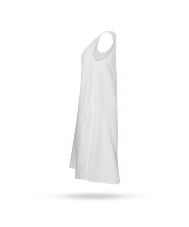 Transit Leinenkleid Weiss TRWD135 00 2