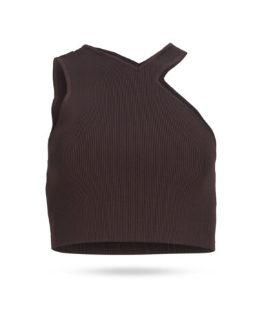 Liviani Conti Cropped Stricktop Braun L4SA04