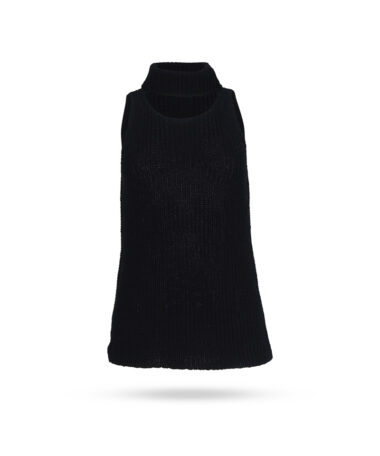 Liviani Conti Stricktop mit Rollkragen Schwarz L4SC22 Y69