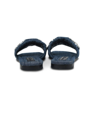 Kennel Schmenger Pantoletten mit Ketten Denim 93510 3