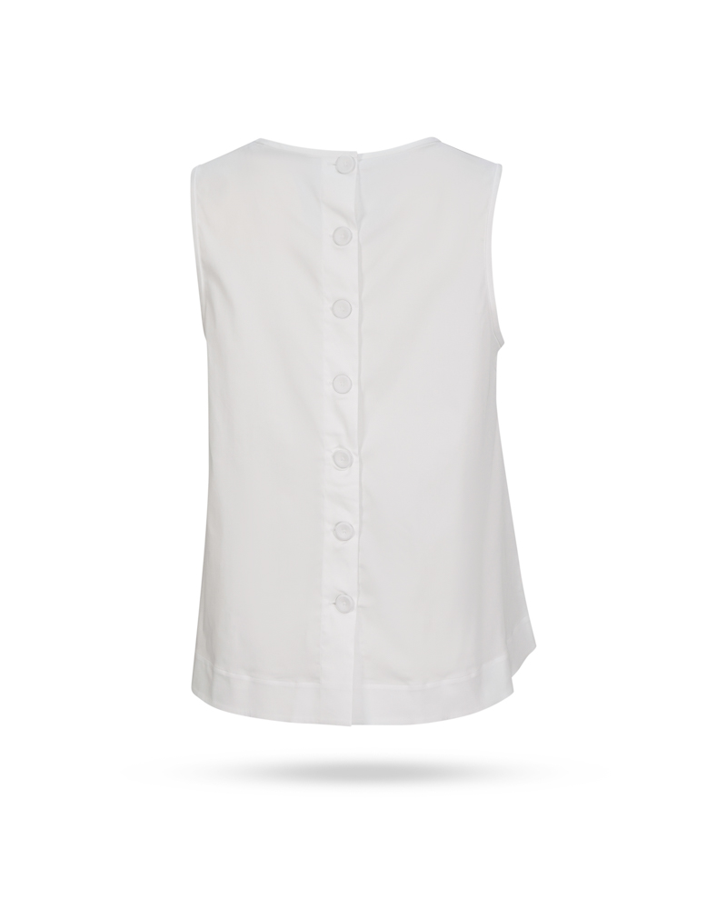 Soluzione Blusentop mit Knopfleiste Weiss 1012 10 2